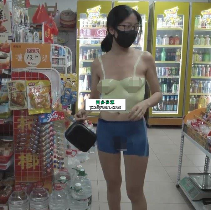 露出女神 小k 彩绘服装裸行 10v34g